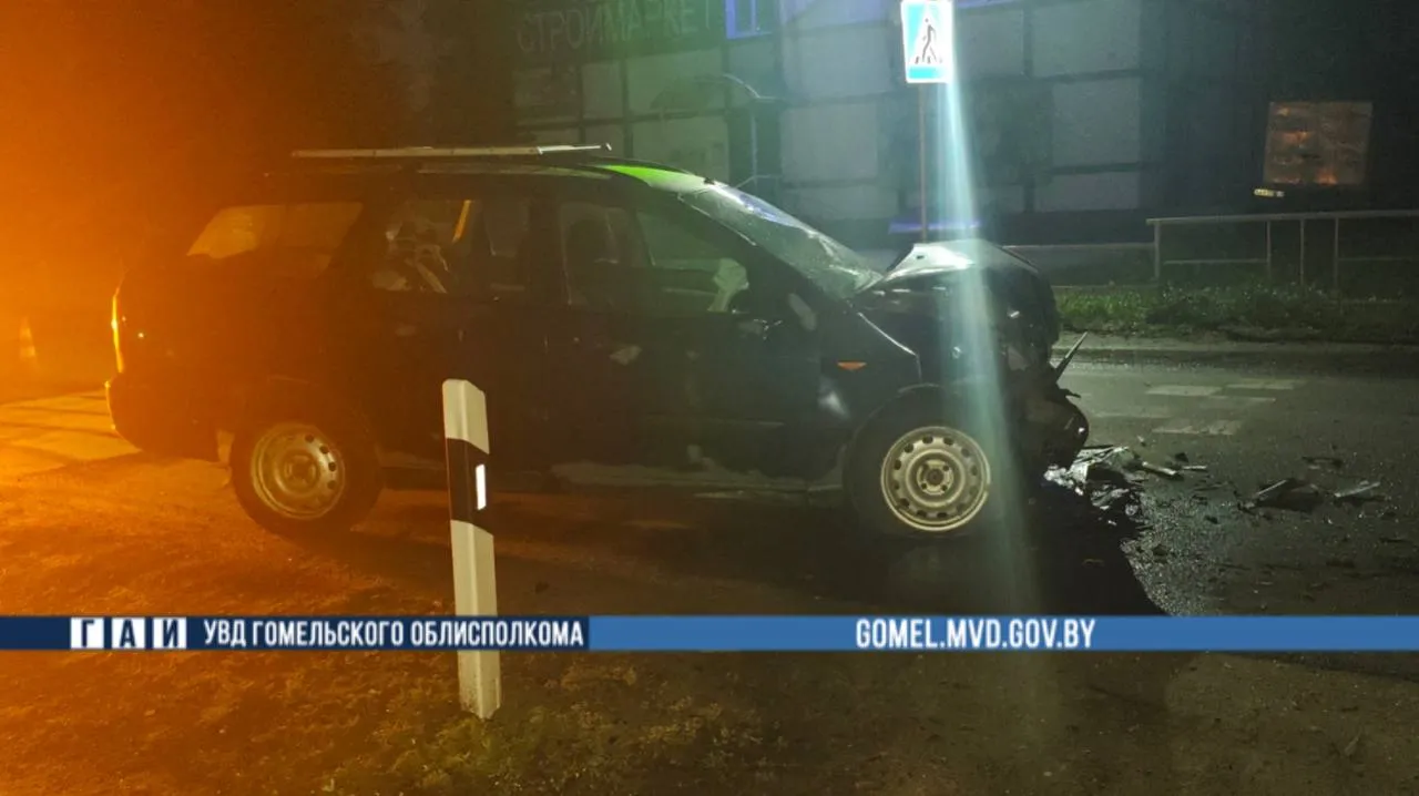 Госпитализированы с травмами: за минувшие сутки на Гомельщине в ДТП травмированы 3 человека
